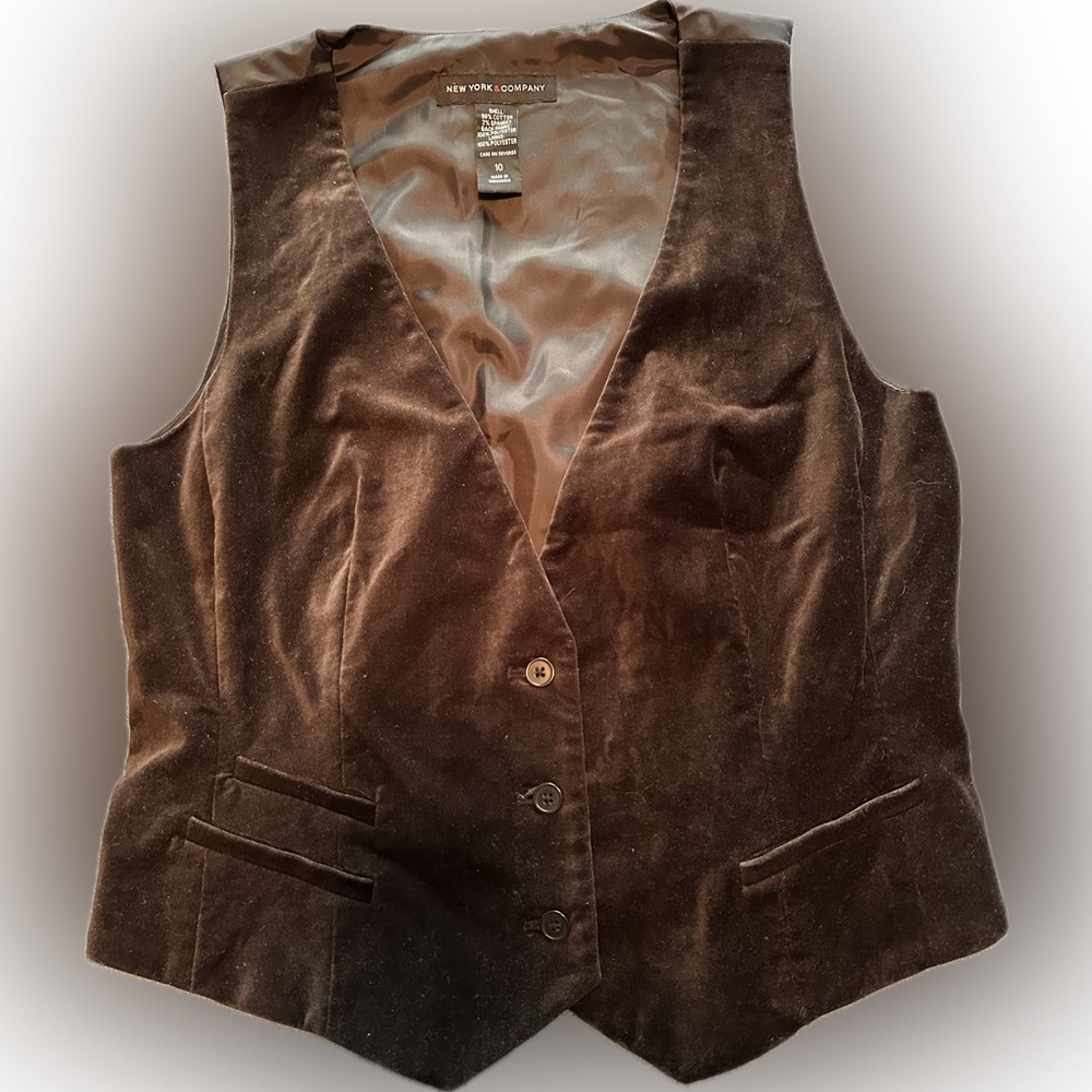 New York & Company Black Women's Vest
